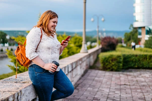 "Women's plus size blue jeans featuring stylish and comfortable options for a flattering fit.